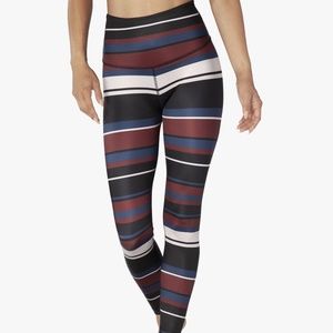 Beyond Yoga Lux Fallen Stripe High Waisted Legging